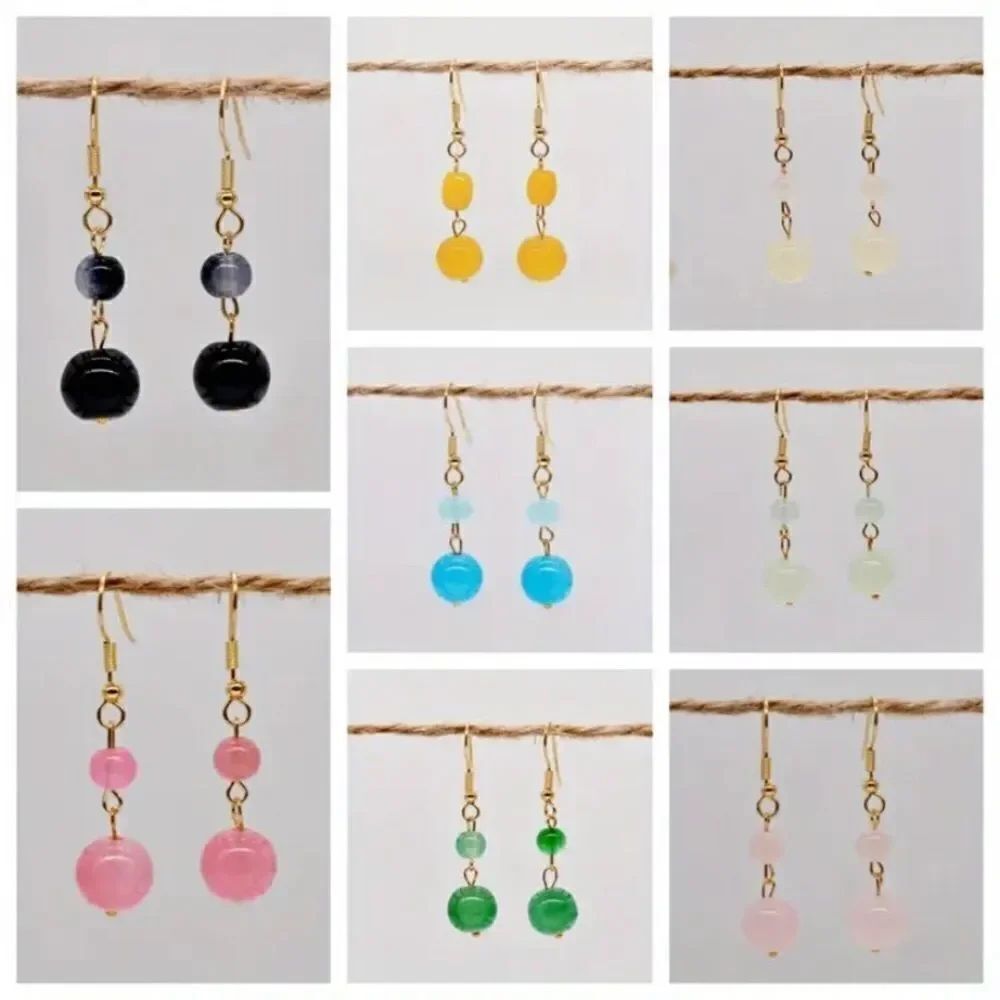 ✨🆕✨ Darling Jelly Color Beaded Dangle Earrings✨